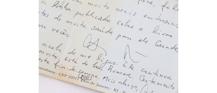 TORRES : Lettre autographe datée et signée adressée à sa traductrice en français Alice Raillard - Signiert, Erste Ausgabe - Edition-Originale.com