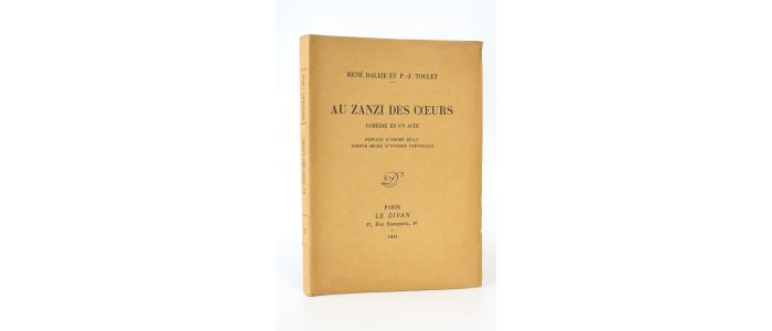 TOULET : Au zanzi des coeurs - Erste Ausgabe - Edition-Originale.com