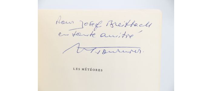 TOURNIER : Les météores - Autographe, Edition Originale - Edition-Originale.com