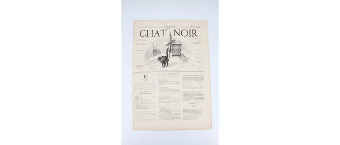 TREZENIK : Le Chat noir N°19 de la première année du samedi 20 Mai 1882 - Edition Originale - Edition-Originale.com