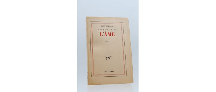 TRIOLET : L'âme - Signed book, First edition - Edition-Originale.com