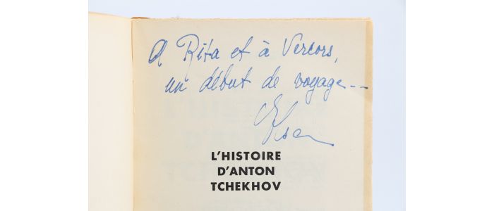 TRIOLET : L'histoire d'Anton Tchekhov - Sa vie, son oeuvre - Signed book, First edition - Edition-Originale.com