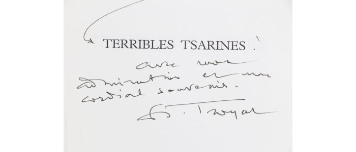 TROYAT : Terribles tsarines - Libro autografato, Prima edizione - Edition-Originale.com