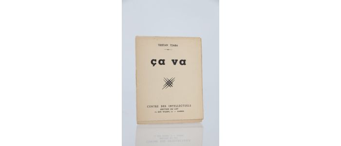 TZARA : Ca va - First edition - Edition-Originale.com