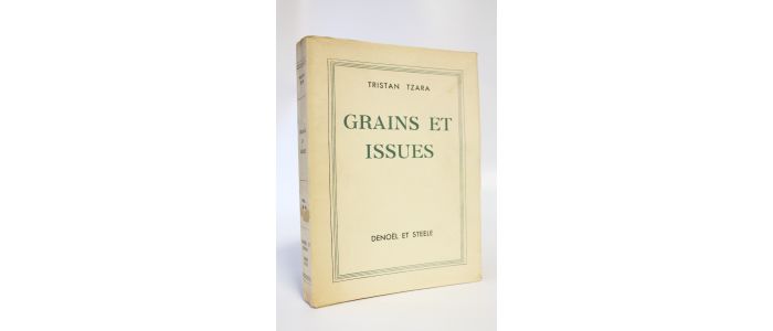 TZARA : Grains et issues - Prima edizione - Edition-Originale.com