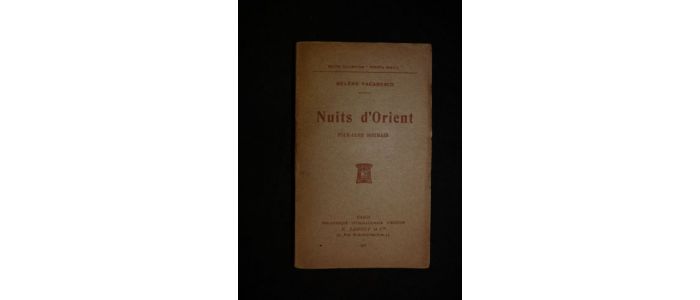 VACARESCO : Nuits d'orient - Erste Ausgabe - Edition-Originale.com