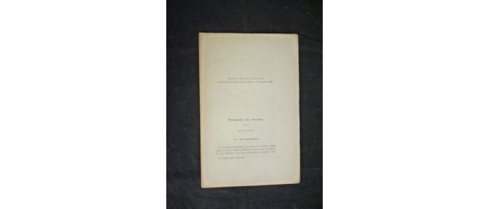 VACHER DE LAPOUGE : Phylogénie des carabus : III - Les aulacocarabus - First edition - Edition-Originale.com