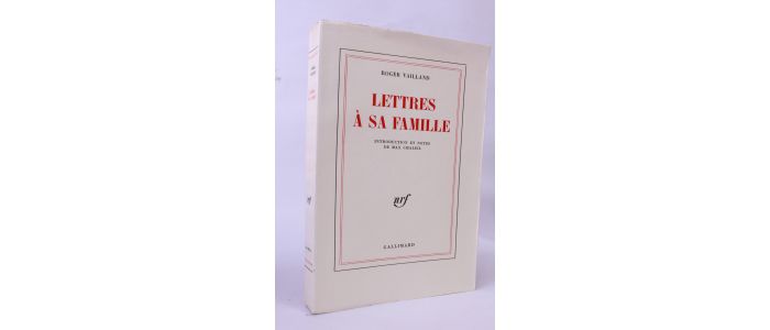 VAILLAND : Lettres à sa famille - First edition - Edition-Originale.com