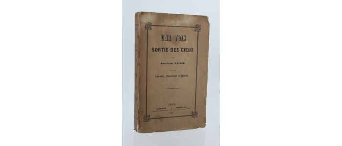 VAISSE : Une voix sortie des cieux - Edition Originale - Edition-Originale.com