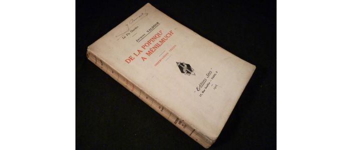 VALDOUR : De la Popinqu' à Ménilmuch' - Prima edizione - Edition-Originale.com