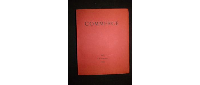 VALERY : Commerce. Été 1926  - Cahier VIII - First edition - Edition-Originale.com