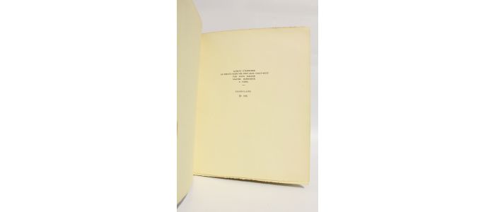 VALERY : Lettre sur Mallarmé adressée à Jean Royère - Edition Originale - Edition-Originale.com
