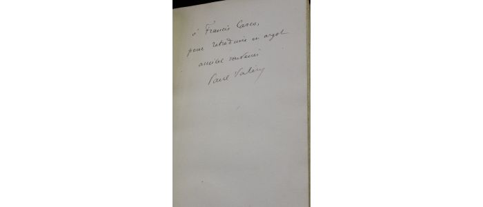 VALERY : Moralités - Libro autografato, Prima edizione - Edition-Originale.com