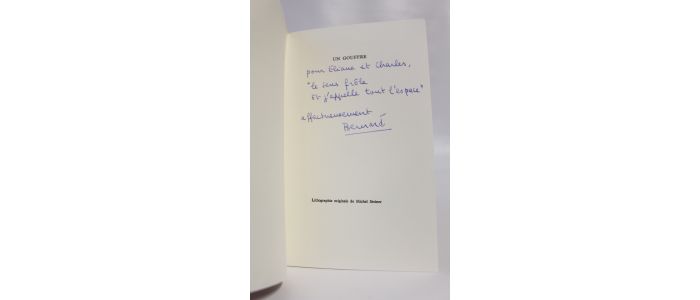 VARGAFTIG : Un gouffre ou l'image dans ce que peint Michel Steiner - Signed book, First edition - Edition-Originale.com