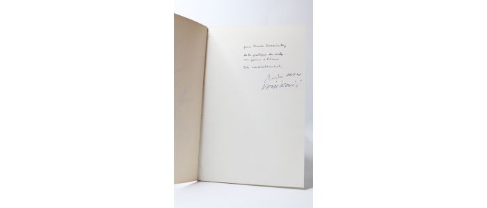 VELTER : Blanc de scalp - Autographe, Edition Originale - Edition-Originale.com
