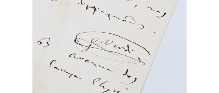 giuseppe verdi signature