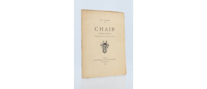 VERLAINE : Chair - Erste Ausgabe - Edition-Originale.com