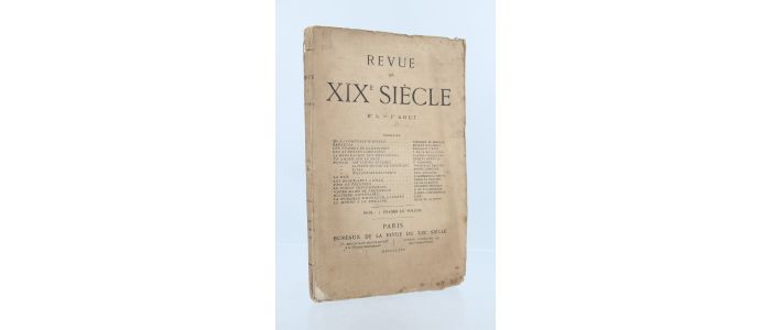 VERLAINE : Revue du XIXème siècle N°5 du 1er août 1866 - First edition - Edition-Originale.com