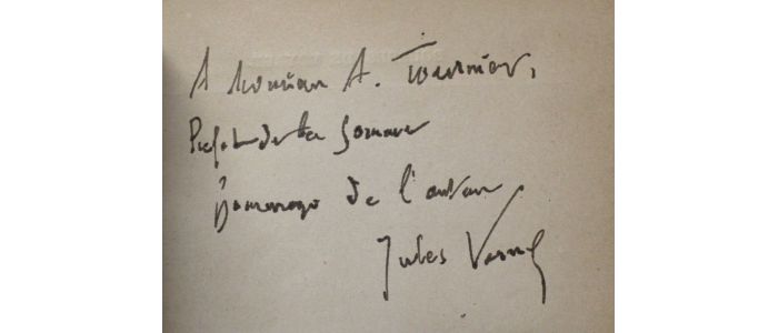 VERNE : Bourses de voyage - Autographe, Edition Originale - Edition-Originale.com