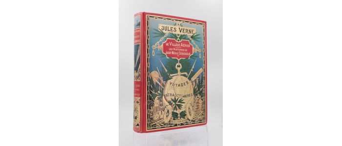 VERNE : Le Village aérien. Les Histoires de Jean-Marie Cabidoulin - Edition Originale - Edition-Originale.com