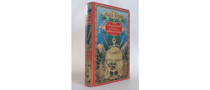 VERNE : Le village aérien. Les histoires de Jean-Marie Cabidoulin - First edition - Edition-Originale.com