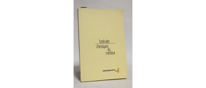 VIAN : Chroniques du menteur - Prima edizione - Edition-Originale.com