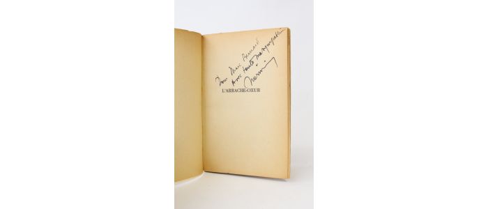 VIAN : L'arrache-coeur - Signed book, First edition - Edition-Originale.com