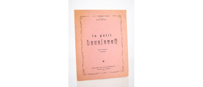 VIAN : Le petit Lauriston - First edition - Edition-Originale.com