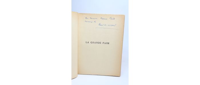 VICTOR : La grande faim - Libro autografato, Prima edizione - Edition-Originale.com