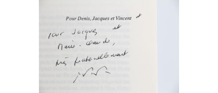 VIDAL-NAQUET : Mémoires. Tome I : La Brisure et l'Attente 1930-1955. -  Tome II. Le Trouble et la Lumière 1955-1998 - Autographe, Edition Originale - Edition-Originale.com
