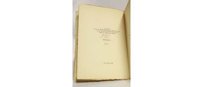 VIELE-GRIFFIN : La rose au flot. Légende du Poitou - Autographe, Edition Originale - Edition-Originale.com