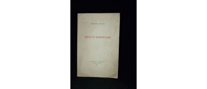 VIELJEUX : Aspects marocains - Autographe, Edition Originale - Edition-Originale.com