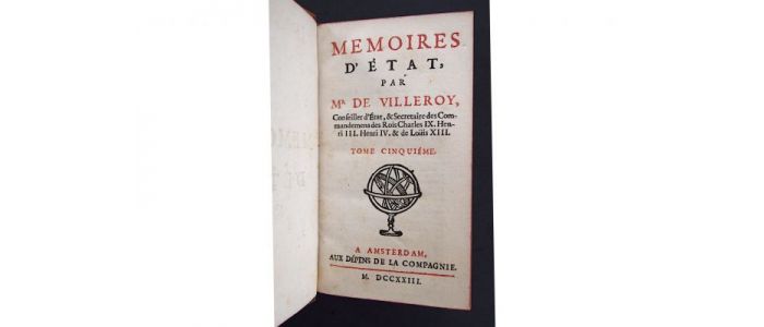 VILLEROY : Memoires d'état - Erste Ausgabe - Edition-Originale.com