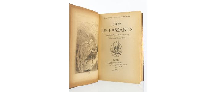 VILLIERS DE L'ISLE-ADAM : Chez les passants - Prima edizione - Edition-Originale.com