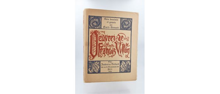 VILLON : Oeuvres de maistre François Villon - Edition-Originale.com