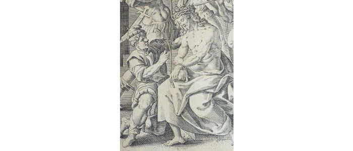 (La Passion du Christ). Gravure originale du XVIIe siècle - Erste Ausgabe - Edition-Originale.com
