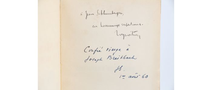 VITRAC : Connaissance de la mort - Autographe, Edition Originale - Edition-Originale.com