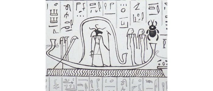 Voyage dans la Basse et Haute Egypte : Manuscrit trouvé dans l'enveloppe d'une momie. (Planche 137).<br /> - Prima edizione - Edition-Originale.com