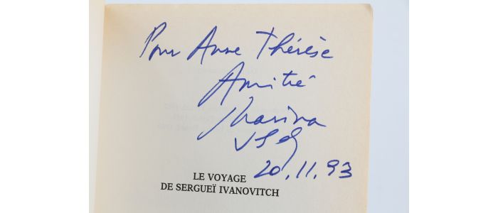 VLADY : Le voyage de Sergueï Ivanovitch - Signed book, First edition - Edition-Originale.com