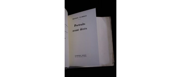 VLAMINCK : Portraits avant décès - First edition - Edition-Originale.com