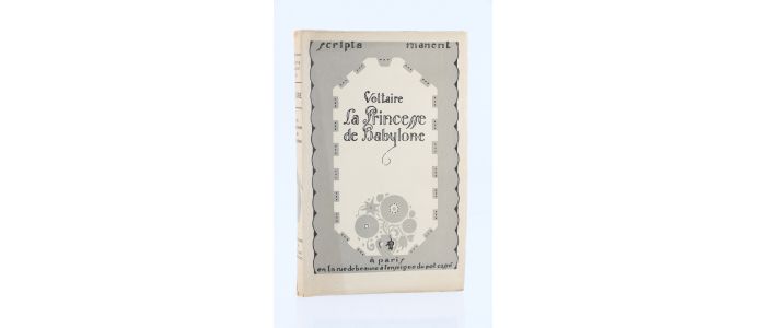 VOLTAIRE : La Princesse de Babylone - Edition-Originale.com