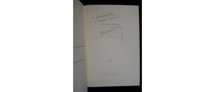 VRIGNY : Les coeurs sensibles - Signed book - Edition-Originale.com