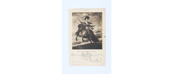 VUILLARD : Carte postale autographe signée adressée à Marc Mouclier - Signiert, Erste Ausgabe - Edition-Originale.com