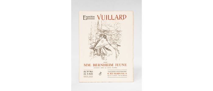 VUILLARD : Catalogue-carton d'invitation à l'Exposition Vuillard - Prima edizione - Edition-Originale.com