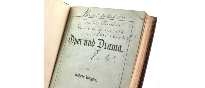 WAGNER : Oper und Drama - Signed book, First edition - Edition-Originale.com