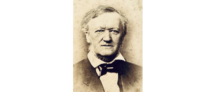 WAGNER : [Photographie] Portrait photographique de Richard Wagner - Erste Ausgabe - Edition-Originale.com