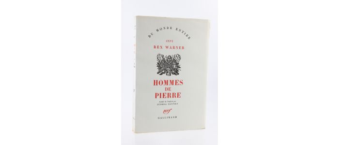 WARNER : Hommes de Pierre - Prima edizione - Edition-Originale.com