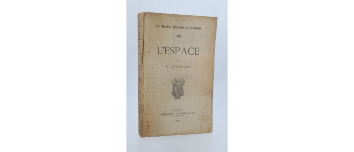 WARRAIN : L'espace - Erste Ausgabe - Edition-Originale.com