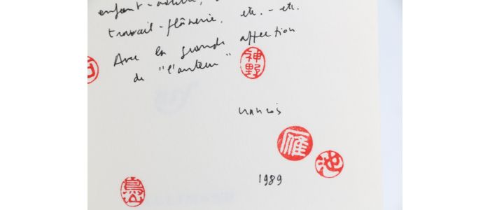 WEYERGANS : Je suis Ecrivain - Signed book, First edition - Edition-Originale.com