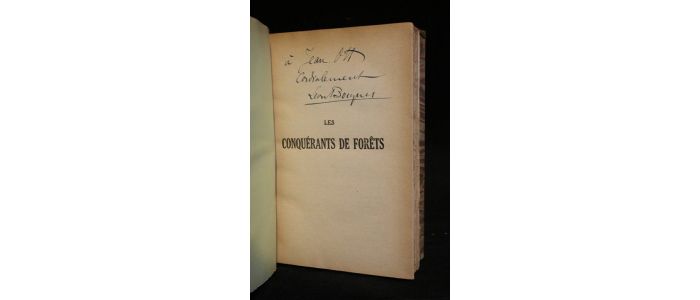 WHITE : Les conquérants des forêts - Autographe, Edition Originale - Edition-Originale.com